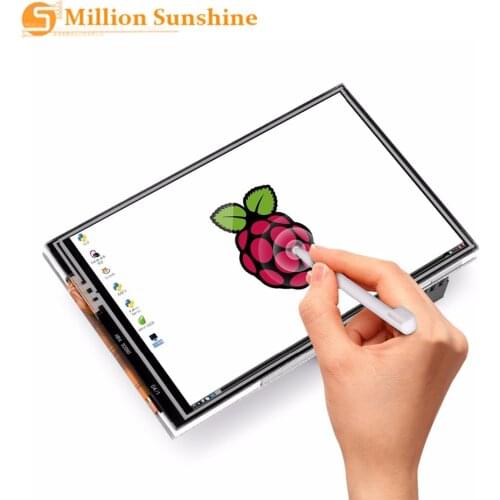 HOT-for Raspberry Pi 3 Model B 3.5 Inches Press Screen Display Monitor 480X320 LCD Kit