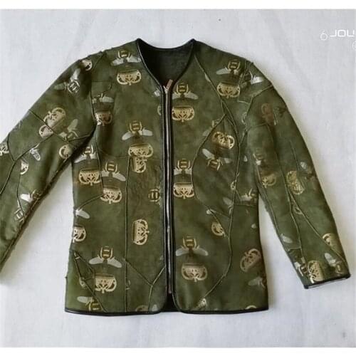 2020 Winter New Real Sheep Shearing Double-faced Fur Coat Womens Wool Liner Slim Windproof Warm Fur Jacket