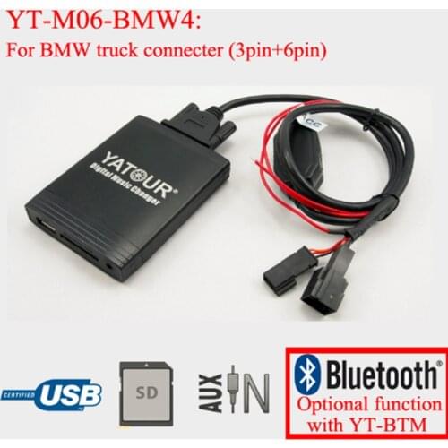 Yatour Car Digital Music MP3 CD Changer for Factory Head Unit OEM Radio for BMW E46 E39 E38 X3 X5 E53 Z3 Z4 M3 M5 Z8 E52 8989