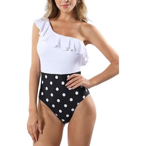 2020 New Swimsuit, Ruffle Swimsuit, One Piece Swimsuit, Sexy Printed Swimsuit bathing suits woman 2020