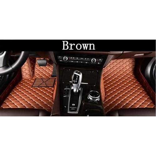 Car 3D Luxury Leather Car Floor Mats For 13-18 Ford explorer 2013 2014 2015 2016 2017 2018 Free shipping