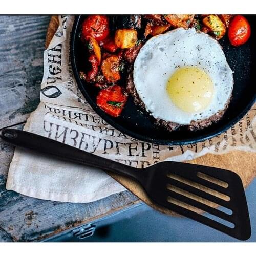 Silicone Kitchen Cooking Turner Slotted Cooking Spatula Cooking Utensil Non Stick Cooking Utensils Kitchenware Cooking Coxeer