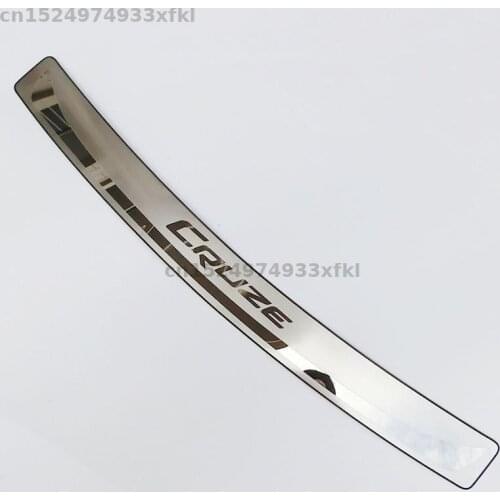 Styling Hoge Kwaliteit Roestvrij Staal Achterbumper Protector Sill for 2009 - 2014 Chevrolet Cruze Sedan Auto Car styling