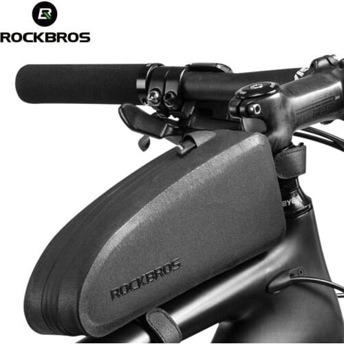 ROCKBROS Waterproof Bicycle Bag Front Bike Frame Bag Top Tube Bag bolsa bici Road Bicycle Cycle Pannier MTB Bag Bike Accessories