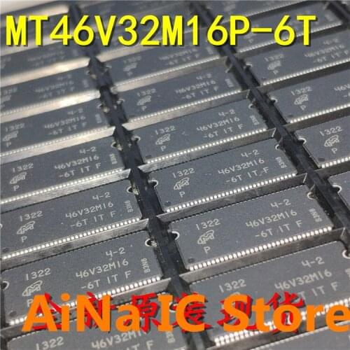 10pcs~50pcs/LOT 46V32M16 MT46V32M16P-6T MT46V32M16P-6T:F MT46V32M16P-6T IT:F 46V32M16-6T New original In stock