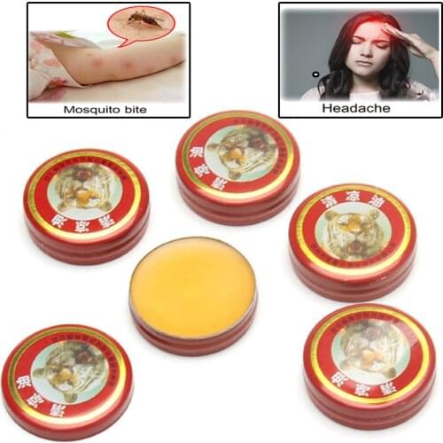 10pcs Tiger Balm Pain Relief Ointment Massage Red White Muscle Rub Aches New
