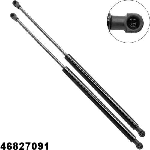 2PCS New 46827091 For Fiat Panda 169 2003-2016 Rear Trunk Tailgate Boot Damper Gas Struts Shock Struts Spring