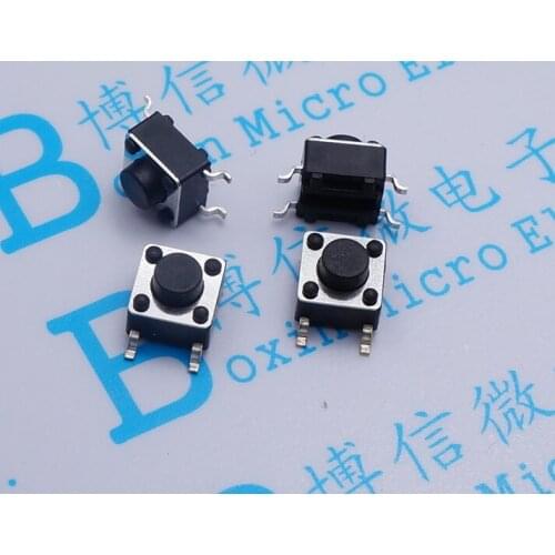 50pcs/Tact Switch 6X6 SMD 4 Pin Micro switch Key switch 6*6*5MM/6MM/7MM/8MM/9MM/12MM/13MM