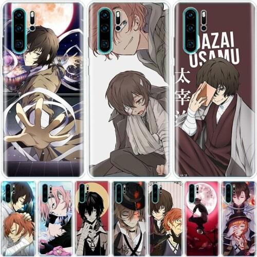 Anime Bungou Stray Dogs Dazai Osamu Phone Case For Huawei Honor 9 8A 8S 8X 7X 7A 20 10 Lite Pro 9X Y9 Y8 Y7 Y6 Y5 V20 V30 10i20i