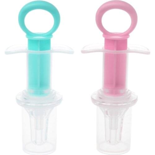 Baby Needle Feeder Squeeze Medicine Dropper Dispenser Pacifier Feeding Utensils M76C