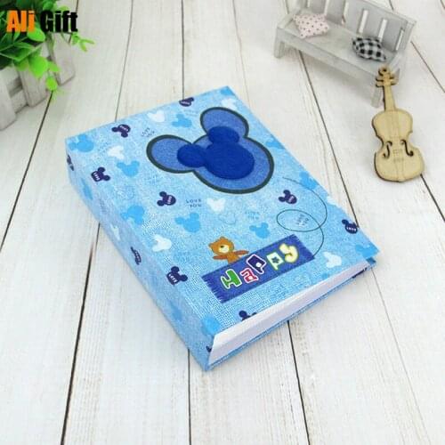Children Cartoon Insert Pockets Albums Interleaf Handmade DIY Photo Instax Album Birthday Gift 5 Inch 200 7 Inch 100 Photos