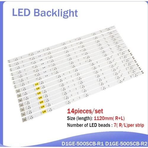 For SAMSUNG UN50EH6000F UN50EH6000 LED STRIP 50-3535LED-98EA-R D1GE-500SCB-R1 R0 D1GE-500SCB-R2 D1GE-500SCA-R1 D1GE-500SCA-R2