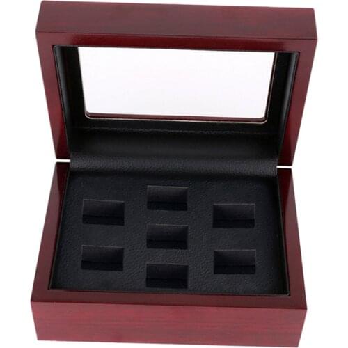 Two Types Box Championship Ring Case Jewelry Earring Pills Holder
