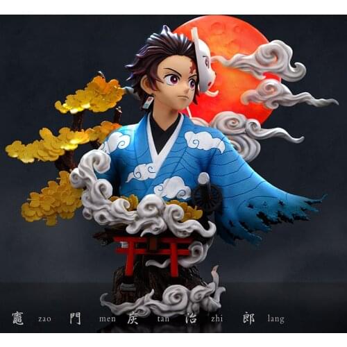 Demon Slayer Blade Kilomon Tanjiro Bust GK Limited Statue Figure