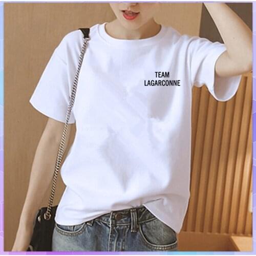 Letter Print Oversized T-shirt Female Cotton Short Sleeve Top Womens Tee Shirt 2021 Summer Korean Loose Tops White T-shirts