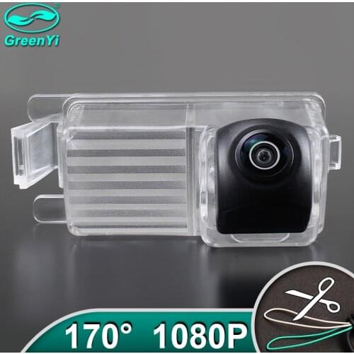 GreenYi HD AHD 1080P 170 Degree Fisheye Lens Vehicle Rear View Camera For Nissan GT-R LIVINA Tiida Geniss 2005-2015 Car