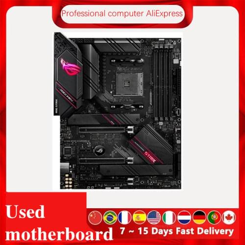 Used For ASUS ROG STRIX B550-E GAMING WIFI 6 Motherboard Socket AM4 For AMD B550 Original Desktop PCI-E 4.0 m.2 Mainboard