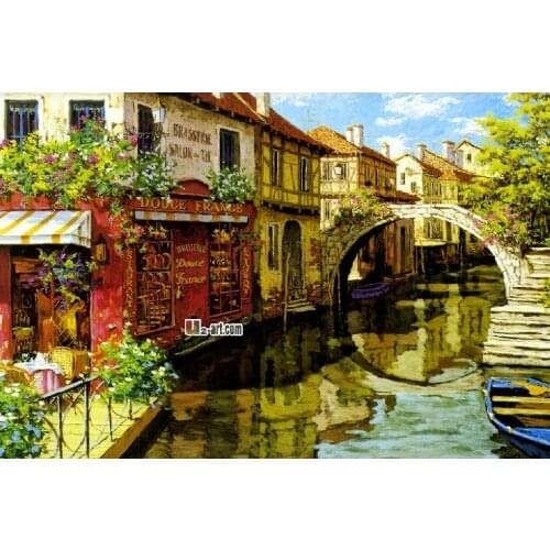 Canvas Prints Home decoration wall art picture Watertown oil painting reproduction printing on canvas for sale Dd-6-FJ(67)
