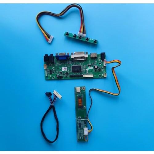 Kit For LM150X06-A3/B4/D3 1024*768 15" M.NT68676 controller board 2CCFL LVDS 20Pin LCD panel monitor VGA+DVI HDMI-compatible