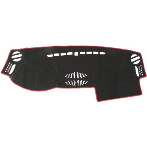 Dashboard Mat Cover Anti-Sun Professional Nap Easy to Install Dash Mat for Land Rover Freelander Windshield Sunshades Accessorie