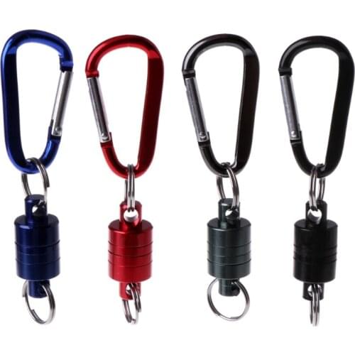 Strong Train Release Magnetic Net Keeper Holder Lanyard Cable Fishing Tackle Kit