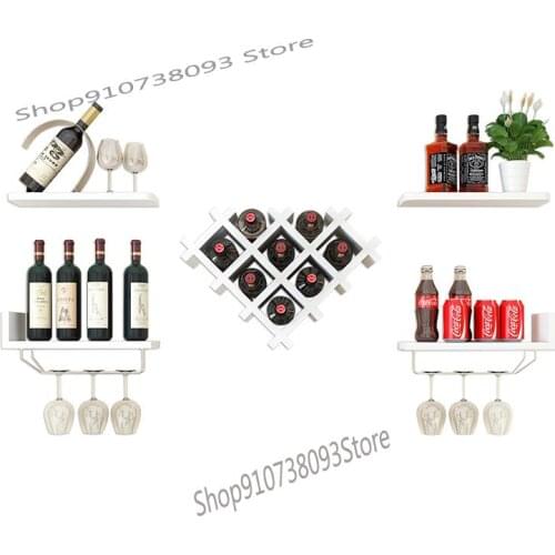 Heart Shaped Wine Cabinet Wall Mounted Creative Wine Rack Modern Simple Wall Display Cabinet Living Room Wine Glass Wall Shelf