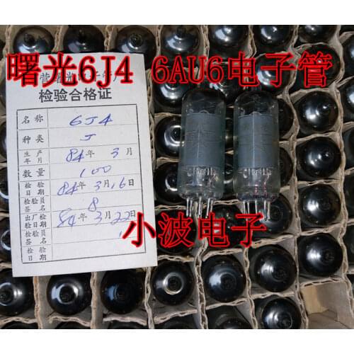 New same batch 6J4 electron tube J grade substitution 6AU6 electron tube