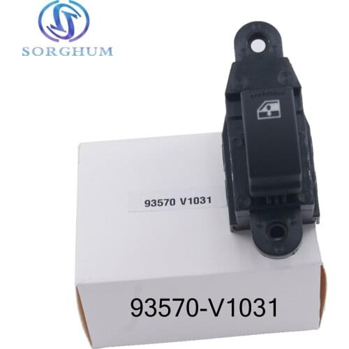 Window Switch Car Parts OE Number 93570-V1031 for Hyundai SONATA Front Door