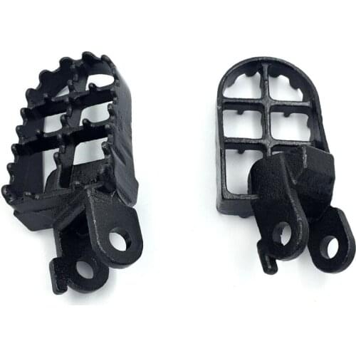 Motorcycle Foot Pegs Footrests Pedals Footpegs for Honda XR250L 1991-1996 XR250R 1988-1995