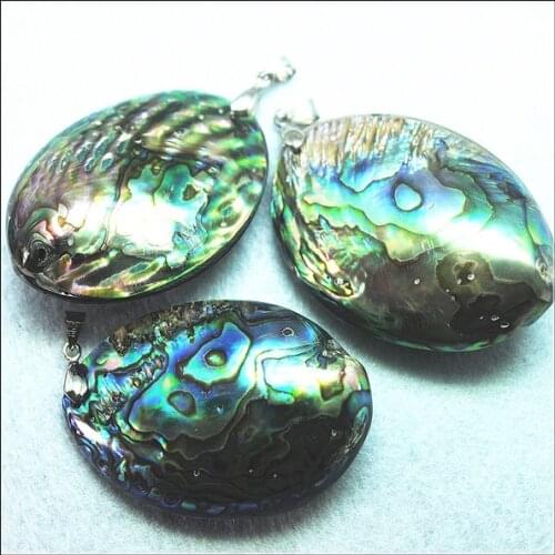 1PC natural abalone shell pendants mother of pearl pendants many types for earring or pendants making accessories good choice