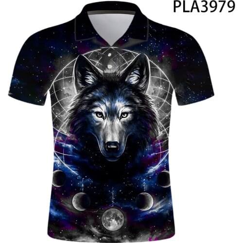 3D Printed Polo Shirt Men Ropa Animal Cool Polo Homme Fashion Camisas Streetwear Casual Hombres Harajuku Short Sleeve Tops