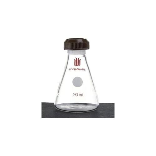 F501005 Synthware, Flask, Erlenmeyer, Threaded, Joint:14/10, capacity:5ml