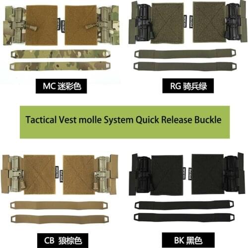 Tactical Vest molle System Quick Release Buckle
