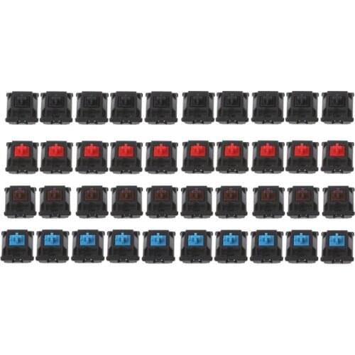 10Pcs Mechanical Keyboard Switch Original Cherry MX Switch 3 Pin 77UB