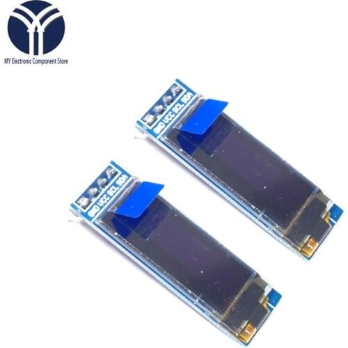 0.91 Inch OLED Module 0.91" White/Blue 128X32 OLED LCD LED Display Module IIC Communicate for Ardunio