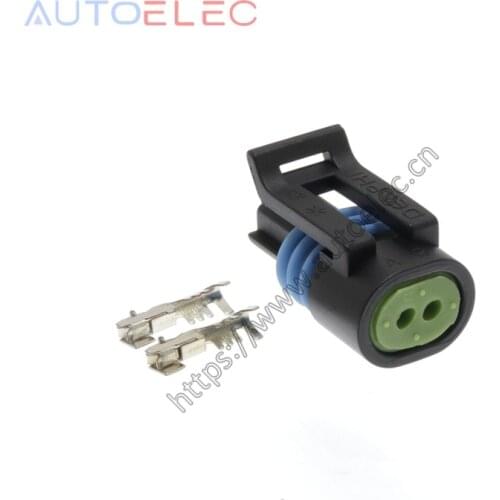 2way Coolant Temperature Temp Sensor ECT connector plug car Electrical Connector (Plug) For IAT (Intake Air Temp) Sensor