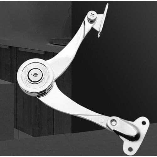 2021 14Pcs/Set Long Service Life Adjustable Folding Hinge Randomly Stop Home Hardware Cabinet Stay Support Hinge for Cabinet