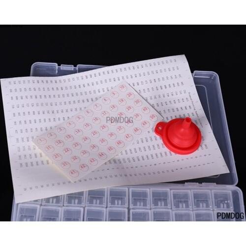 Diamond Painting Tools Accessories Storage Box Beads Container Diamond Embroidery Stone Mosaic Convenience Box