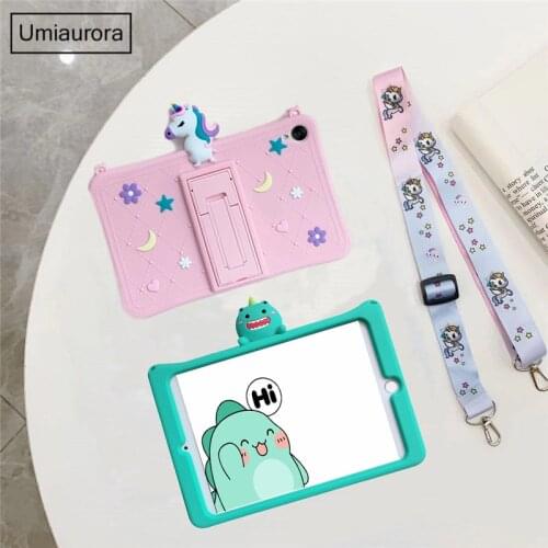 Case For Huawei Matepad T10 T10S 2020 10.1inch Case Mediapad T3 T5 10 M5 Lite 8.0 10.1 Kids Case Stand Silicone Shockproof Cover