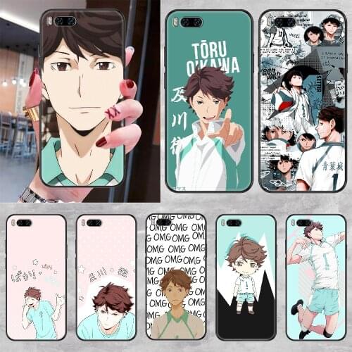 Oikawa Tooru Haikyuu Phone case For Xiaomi Mi Max Note 3 A2 A3 8 9 9T 10 Lite Pro Ultra black fashion shell soft back tpu cover