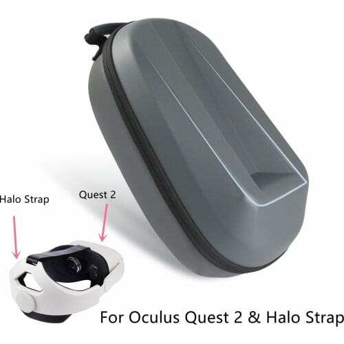 Oculus Quest 2 Comfortable Portable Suitable for vr Glasses Listening Headband Handbag Zipper Storage Bag accessories