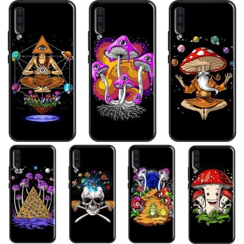 Psychedelic Magic Mushroom Case For Samsung A51 A71 A41 A31 A11 A21S A20e A40 A50 A70 A02S A12 A32 A42 A52 A72 Coque