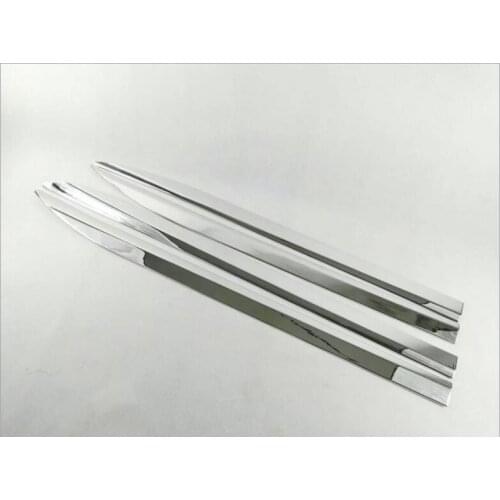 For TOYOTA Alphard 2015-2018 4PCS Car Styling ABS Chrome Exterior Car Side Door Body Trim Molding Accessories Side Cover Trim