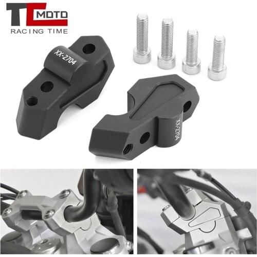 F750GS F750 GS 2018 2019 Handlebar Risers Clamp Height up Adapter with Bolts for BMW 2018 2019 F750GS