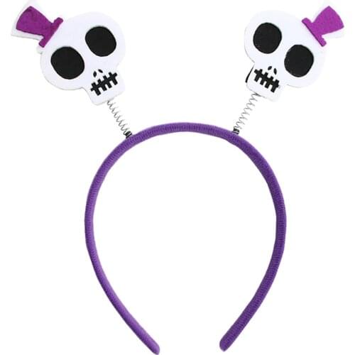 Halloween Girls Headband Cosplay Headdress Adult Kids Halloween Headbands Cartoon Party Decoration Hairbands Hair Accessories