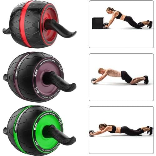 Wheel, Mute Core Training for Men Women Abdominal Exercise - Ab Workout - Home Workout Equipment