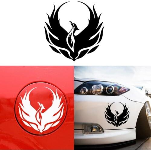 Colorful Animal Phoenix Car Sticker Waterproof Self-Adhesive Removable Car Sticker Scratch Cover Decal Auto Decoration