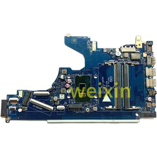 For HP 15-DA laptop motherboard I3-7100U L35239-601 CPU integrated graphics Card LA-G07DP motherboard