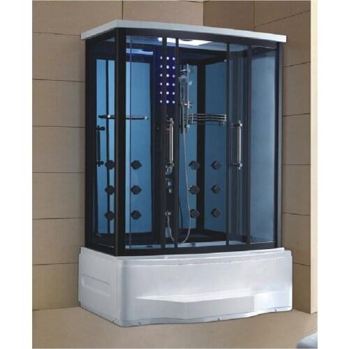 1400X900X2150mm Luxury Steam Shower Cabin Bathroom Shower Enclosure Multi-Functional Wet Sauna Room YS576