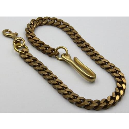 Mens Fishion Keychain,Biker Wallet Brass Chain,Key Organizer Holder,Keychain For Purse